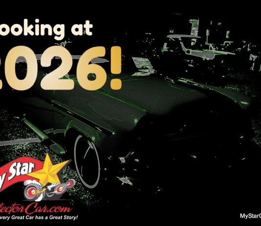 WELCOME TO 2026…HERE’S MYSTARCOLLECTORCAR’S NEW GAME PLAN FOR THE NEW YEAR