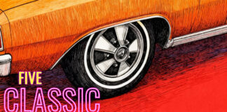 FACTORY MAG-STYLE WHEEL COVERS—DAY TWO LOOK ON A DAY ONE CAR