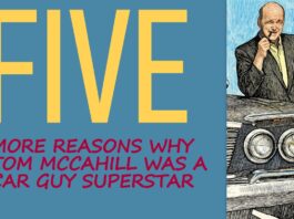 MYSTARCOLLECTORCAR HAS FIVE MORE REASONS WHY MCCAHILL WAS A CAR GUY SUPERSTAR