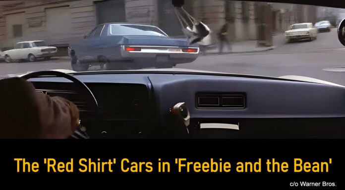 ‘FREEBIE AND THE BEAN’ RED SHIRT CARS