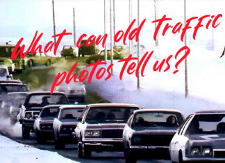 WHAT CAN OLD TRAFFIC PHOTOS TELL US ABOUT CITY VERSUS RURAL LIFE?