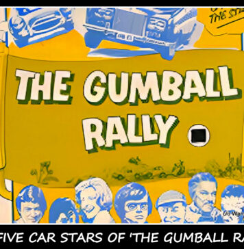 MYSTAR APRIL 3 FIVE FOR FRIDAY: MYSTARCOLLECTORCAR PRESENTS FIVE CAR STARS IN ‘THE GUMBALL RALLY’