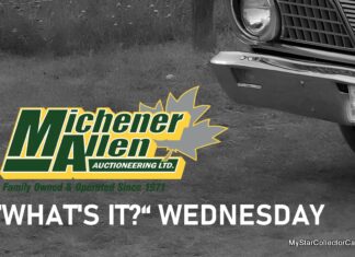 MICHENER-ALLEN AUCTIONEERING MARCH 4 “WHAT’S IT?” WEDNESDAY