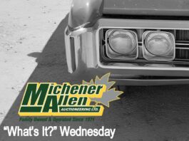 MICHENER-ALLEN AUCTIONEERING MARCH 25 “WHAT’S IT?” WEDNESDAY
