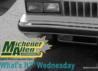 MICHENER-ALLEN AUCTIONEERING MARCH 11 “WHAT’S IT?” WEDNESDAY