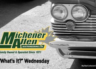 MICHENER-ALLEN AUCTIONEERING MARCH 18 “WHAT’S IT?” WEDNESDAY