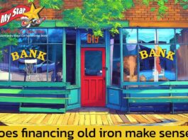 IS IT BETTER TO FINANCE A CLASSIC INSTEAD OF NEW IRON?
