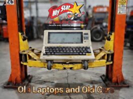 OLD LAPTOPS AND OLD CARS—THEY HAVE A LOT IN COMMON