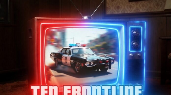 TEN MARKED POLICE CARS FROM 70S AND 80S TV CRIME SHOWS —THE BIT PLAYERS