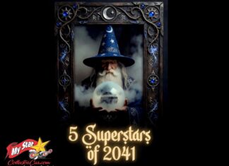 FIVE FUTURE 21ST CENTURY SUPERSTAR COLLECTIBLES
