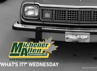MICHENER-ALLEN AUCTIONEERING APRIL 22 “WHAT’S IT?” WEDNESDAY