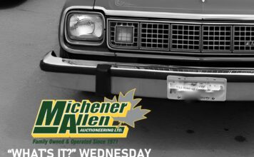 MICHENER-ALLEN AUCTIONEERING APRIL 22 “WHAT’S IT?” WEDNESDAY