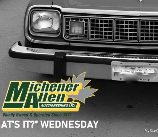 MICHENER-ALLEN AUCTIONEERING APRIL 22 “WHAT’S IT?” WEDNESDAY