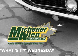MICHENER-ALLEN AUCTIONEERING APRIL 8 “WHAT’S IT?” WEDNESDAY