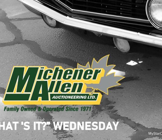 MICHENER-ALLEN AUCTIONEERING APRIL 8 “WHAT’S IT?” WEDNESDAY