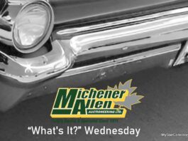 MICHENER-ALLEN AUCTIONEERING APRIL 29 “WHAT’S IT?” WEDNESDAY