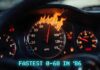 THE FIVE FASTEST 0-60 DOMESTIC CARS OF 1986