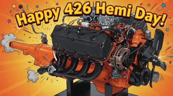 HAPPY BIRTHDAY TO 60 YEARS OF 426 HEMI DAY