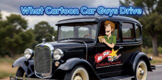 WHAT DO CARTOON STARS DRIVE IN THE REAL WORLD?