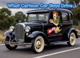 WHAT DO CARTOON STARS DRIVE IN THE REAL WORLD?