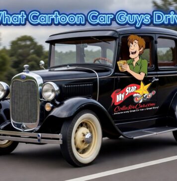 WHAT DO CARTOON STARS DRIVE IN THE REAL WORLD?