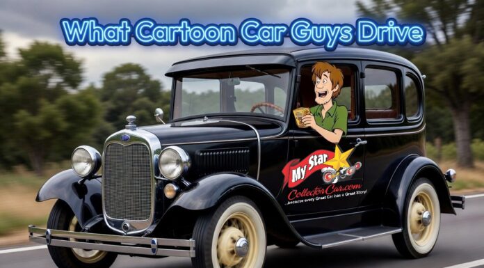 WHAT DO CARTOON STARS DRIVE IN THE REAL WORLD?