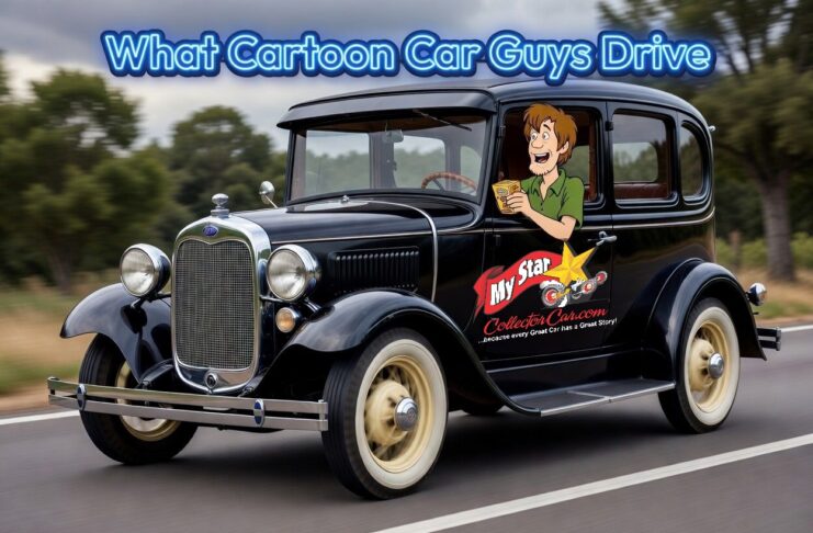 WHAT DO CARTOON STARS DRIVE IN THE REAL WORLD?