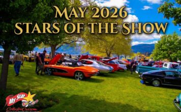 MYSTARCOLLECTORCAR MAY 2026 STARS OF THE SHOW