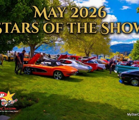 MYSTARCOLLECTORCAR MAY 2026 STARS OF THE SHOW
