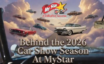 INSIDER STUFF: A TYPICAL DAY AT A CAR SHOW FOR MYSTARCOLLECTORCAR