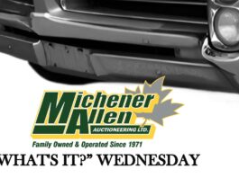 MICHENER-ALLEN AUCTIONEERING MAY 27 “WHAT’S IT?” WEDNESDAY