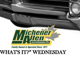 MICHENER-ALLEN AUCTIONEERING MAY 27 “WHAT’S IT?” WEDNESDAY