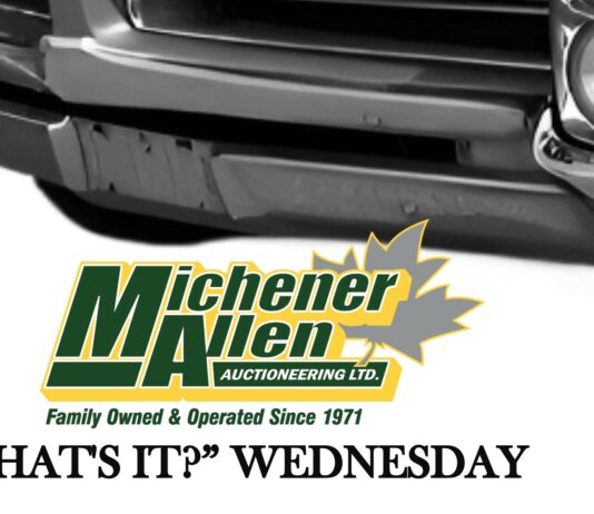 MICHENER-ALLEN AUCTIONEERING MAY 27 “WHAT’S IT?” WEDNESDAY