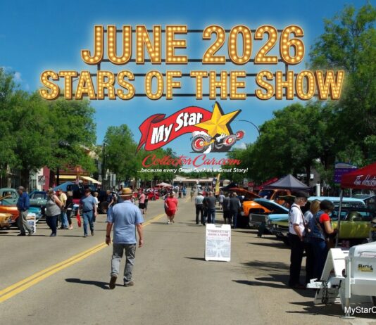 MYSTARCOLLECTORCAR JUNE 2026 STARS OF THE SHOW