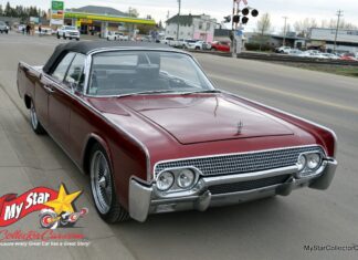 AUGUST 2026: HIS 1961 LINCOLN CONTINENTAL CONVERTIBLE STILL SEES PLENTY OF ROAD TIME