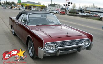 AUGUST 2026: HIS 1961 LINCOLN CONTINENTAL CONVERTIBLE STILL SEES PLENTY OF ROAD TIME