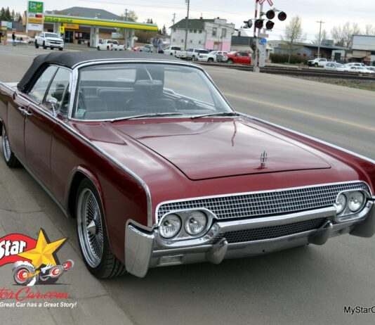AUGUST 2026: HIS 1961 LINCOLN CONTINENTAL CONVERTIBLE STILL SEES PLENTY OF ROAD TIME