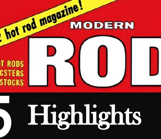 FIVE FEATURES OF THE OCTOBER 1965 EDITION OF ‘MODERN ROD’