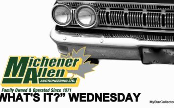MICHENER-ALLEN AUCTIONEERING MAY 13 “WHAT’S IT?” WEDNESDAY