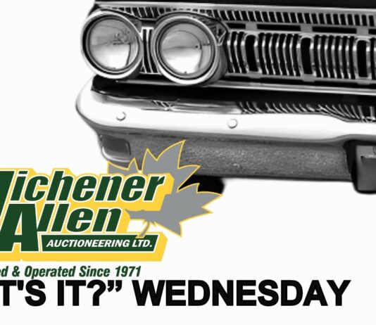 MICHENER-ALLEN AUCTIONEERING MAY 13 “WHAT’S IT?” WEDNESDAY