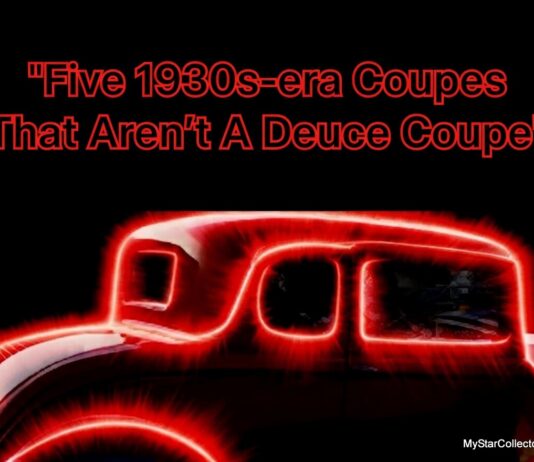 FIVE CLASSY COUPES FROM THE 1930S THAT AREN’T DEUCE COUPES