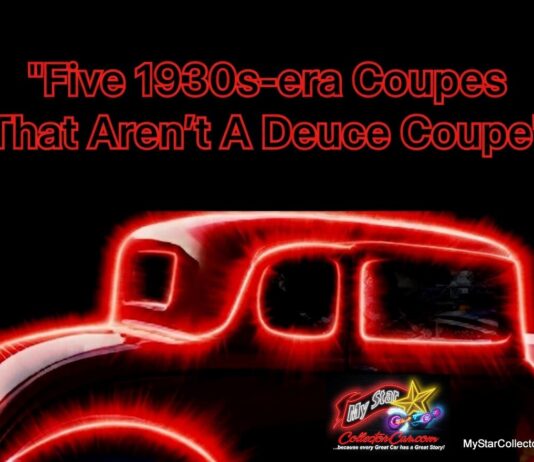 FIVE CLASSY COUPES FROM THE 1930S THAT AREN’T DEUCE COUPES