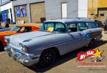 SEPTEMBER 2026: 1958 PONTIAC SAFARI WAGON—THE FAMILY BOND IS STRONG IN THIS PONCHO