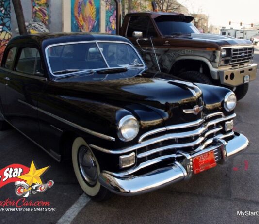 JULY 2026: 1950 CHRYSLER WINDSOR DELUXE—IT’S A PIECE OF HIS BIOGRAPHY