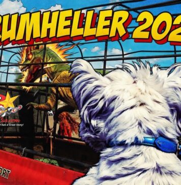 FERGUS REVISITS THE LAND OF THE DINOSAURS—DRUMHELLER 2026