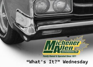 MICHENER-ALLEN AUCTIONEERING JUNE 17 “WHAT’S IT?” WEDNESDAY