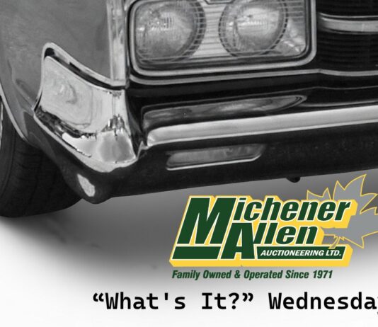 MICHENER-ALLEN AUCTIONEERING JUNE 17 “WHAT’S IT?” WEDNESDAY