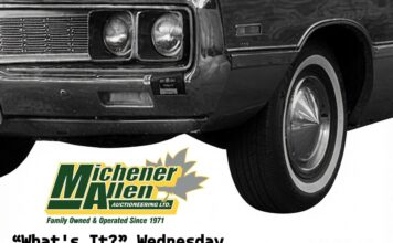 MICHENER-ALLEN AUCTIONEERING JUNE 3 “WHAT’S IT?” WEDNESDAY