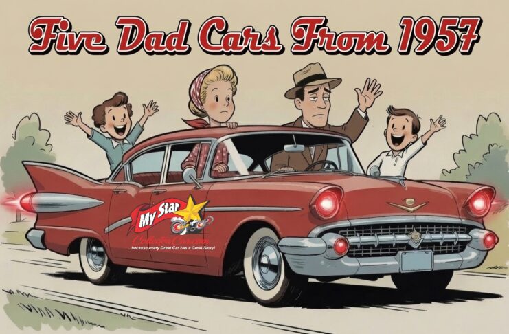 FIVE DAD CARS FROM ‘57—WHAT THEY REALLY DROVE VERSUS WHAT THEY WANTED TO DRIVE