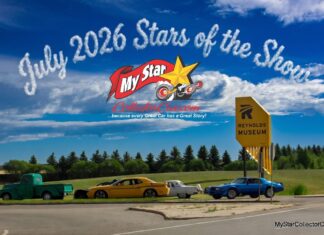 MYSTAR JULY 2026 STARS OF THE REYNOLDS MUSEUM ULTIMATE CAR SHOW